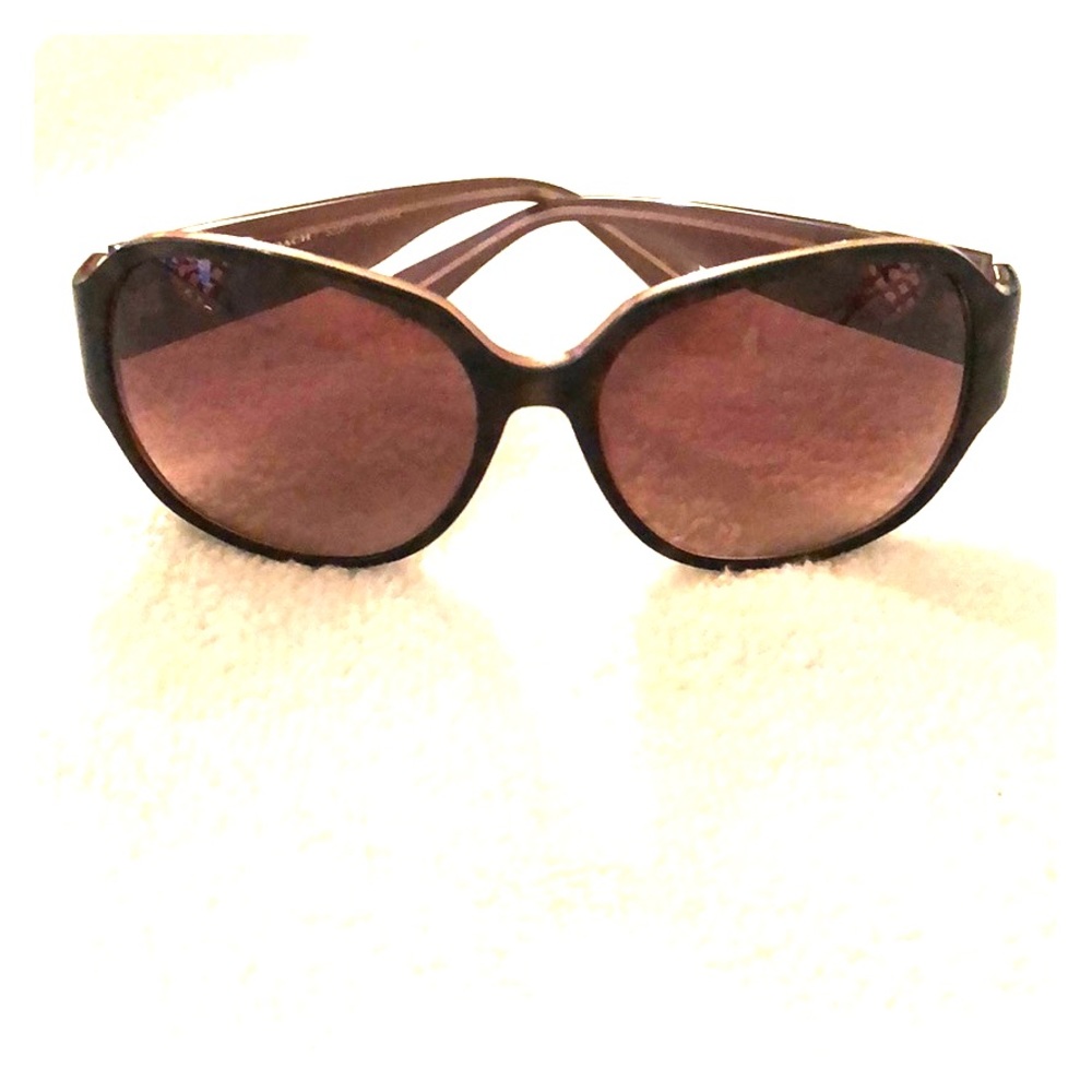 Coach Tortoise Sunglasses w/ Heart Detail